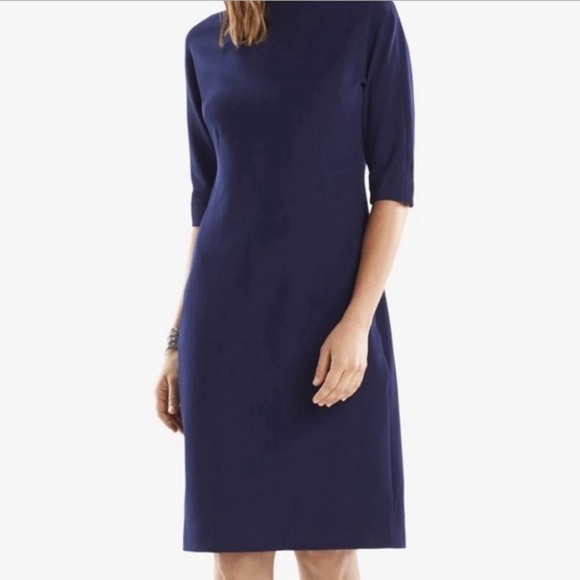 MMLafleur Farnoosh Sheath Dress Deep Indigo Sz 6 - Picture 12 of 12